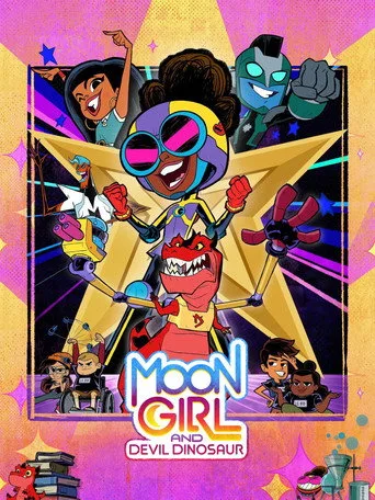Marvel Moon Girl ve dev dinozor 2. sezon posteri