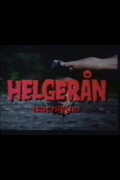 Helgerån film posteri