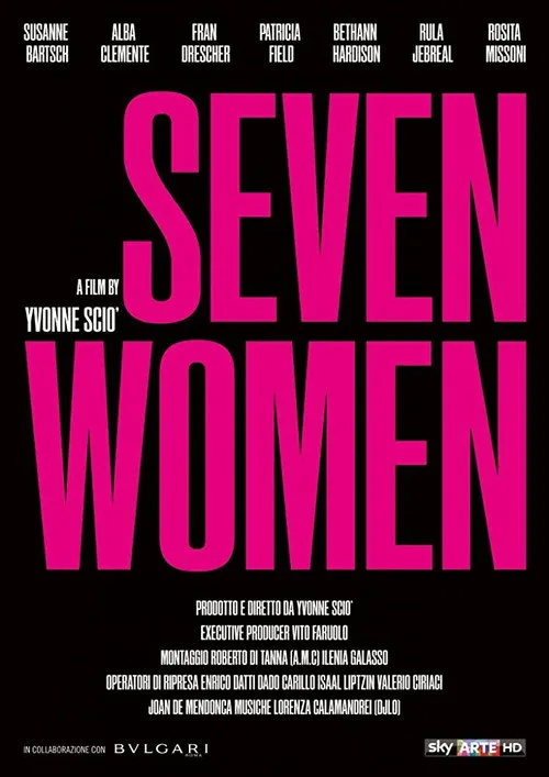 Seven Women film posteri