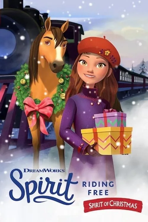 Spirit Riding Free: Spirit of Christmas film posteri
