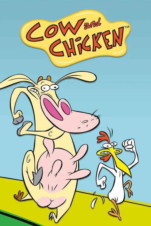 Cow and Chicken dizi posteri