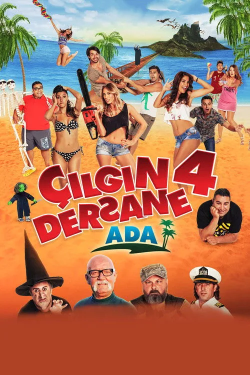 Çılgın Dersane 4: Ada film posteri