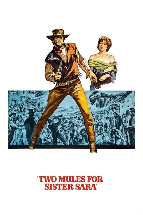 Sara'ya İki Katır film posteri