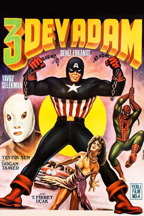 3 Dev Adam film posteri