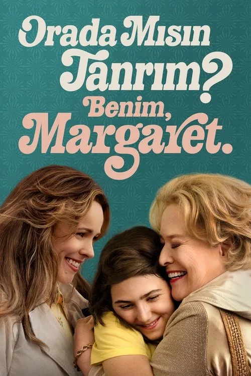 Orada Mısın Tanrım? Benim, Margaret film posteri