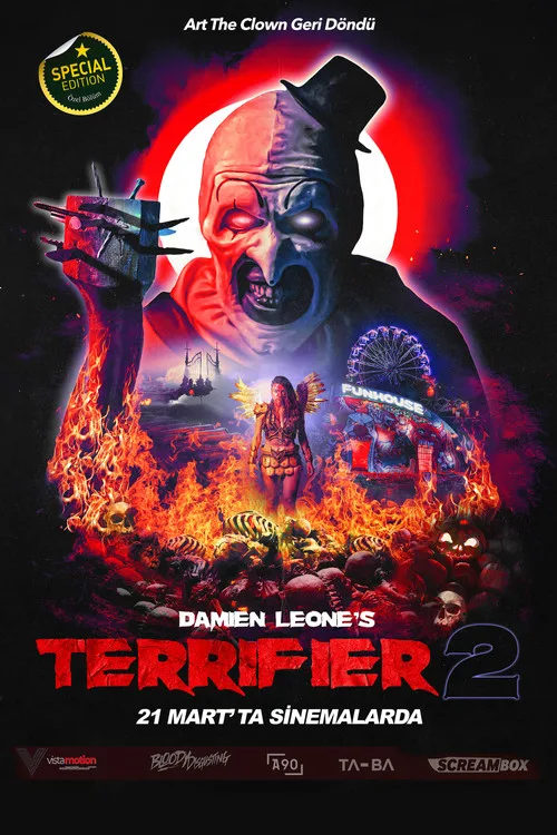 Terrifier 2 film posteri