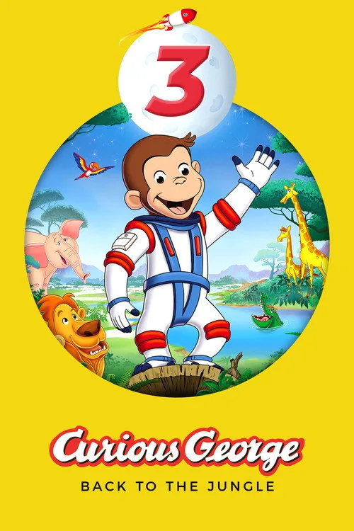 Curious George 3: Back to the Jungle film posteri