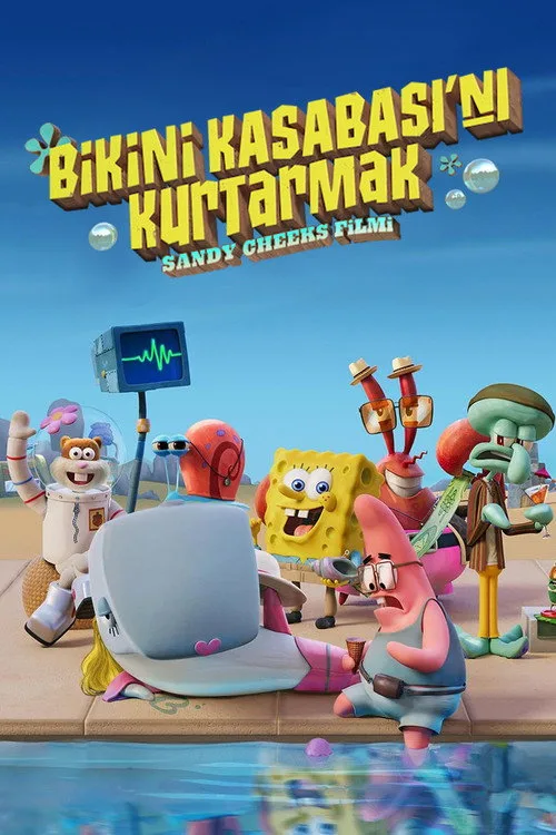 Bikini Kasabası'nı Kurtarmak: Sandy Cheeks Filmi film posteri