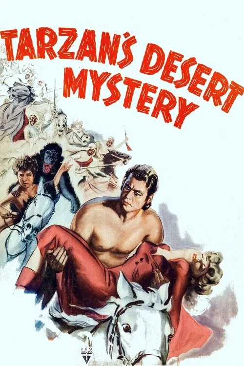 Tarzan's Desert Mystery film posteri