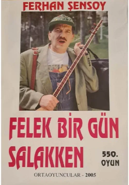 Felek Bir Gün Salakken film posteri