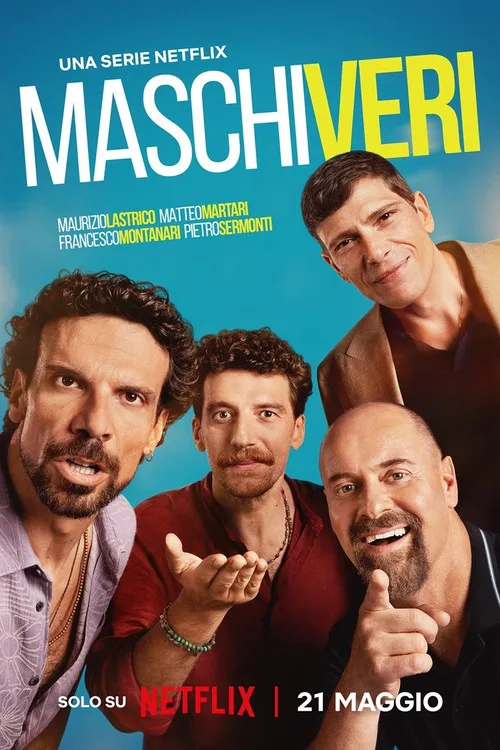 Maschi veri dizi posteri