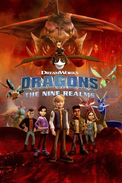 Dragons: The Nine Realms dizi posteri