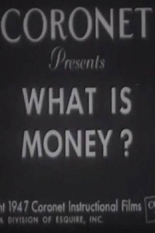 What Is Money? film posteri
