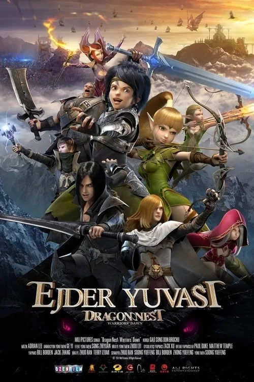 Ejder Yuvası: Savaşçı'nın Şafağı film posteri