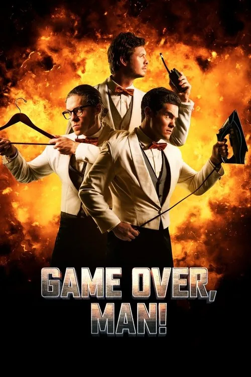 Game Over, Man! film posteri