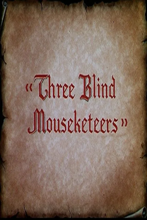 Üç Kör Silahşörler film posteri