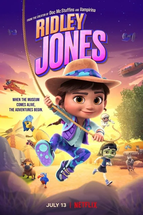 Ridley Jones: Müzenin Koruyucusu dizi posteri