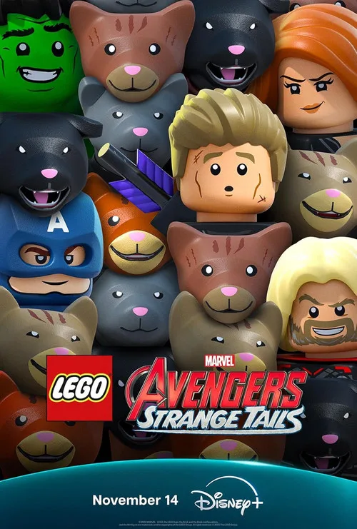 LEGO Marvel Avengers: Strange Tails dizi posteri