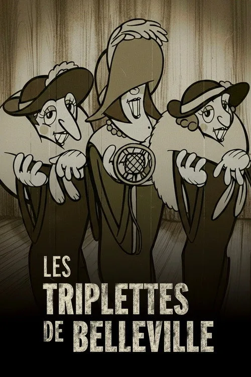 Belleville'de Randevu film posteri