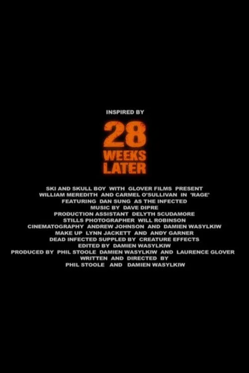 28 Weeks Later: Rage film posteri