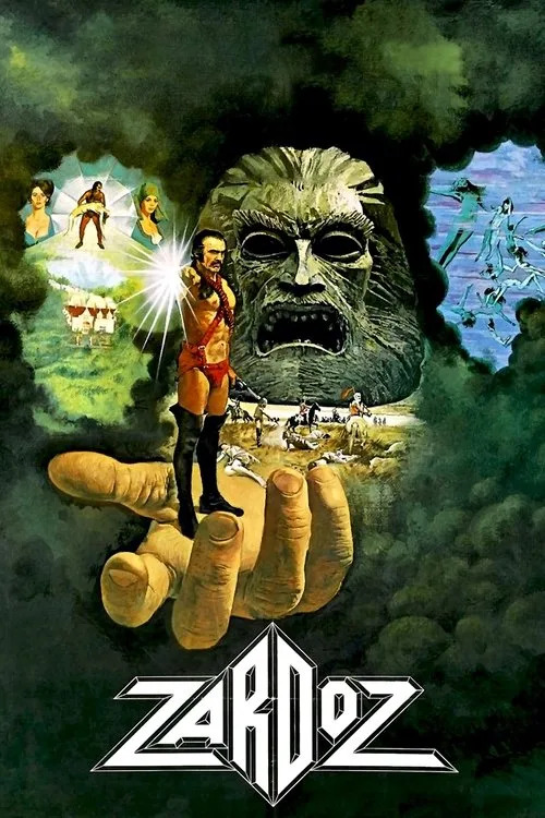 Taş Tanrı Zardoz film posteri