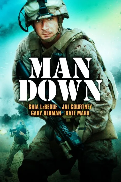Man Down film posteri
