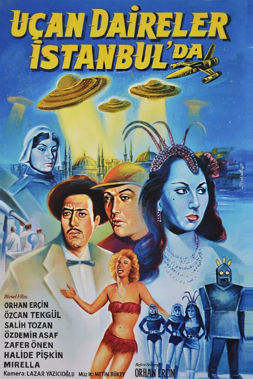 Uçan Daireler İstanbul'da film posteri