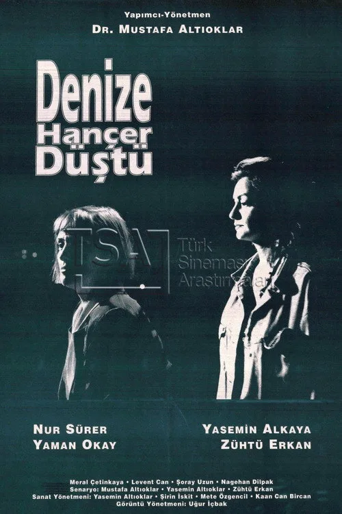 Denize Hançer Düştü film posteri