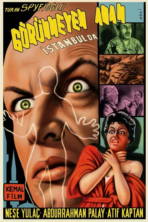 Görünmeyen Adam İstanbul'da film posteri