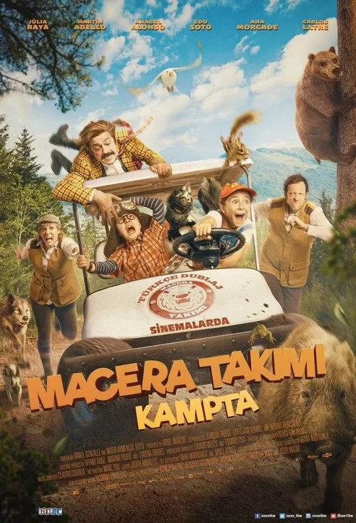 Macera Takımı Kampta film posteri