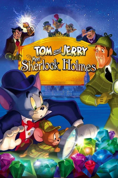 Tom ve Jerry Sherlock Holmes’le Tanışıyor film posteri