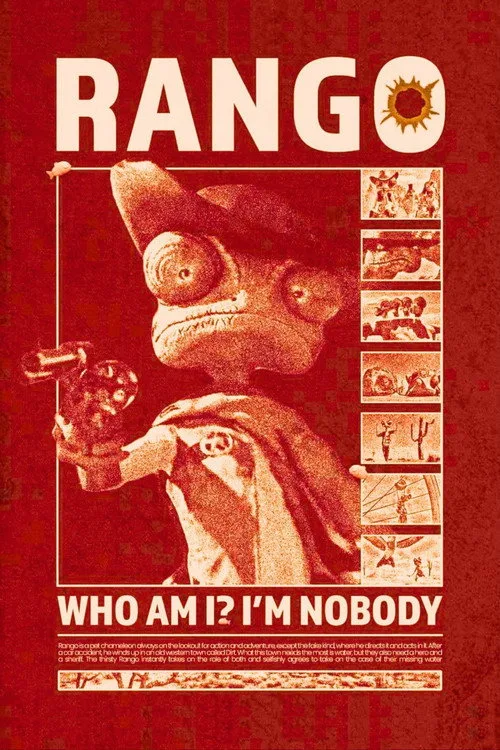 Rango film posteri