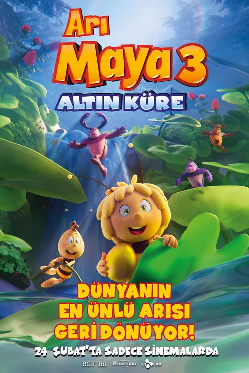 Arı Maya 3: Altın Küre film posteri