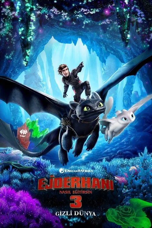 Ejderhanı Nasıl Eğitirsin 3: Gizli Dünya film posteri