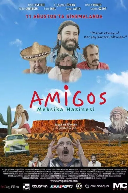 Amigos Meksika Hazinesi film posteri