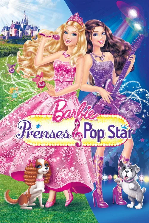 Barbie: Prenses ve Popstar film posteri