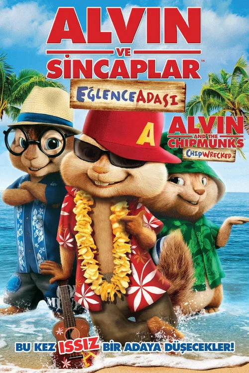 Alvin ve Sincaplar: Eğlence Adası film posteri