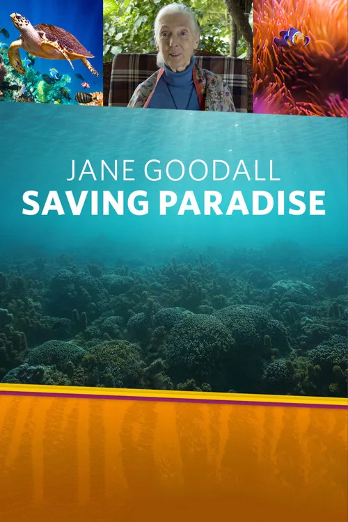 Jane Goodall: Saving Paradise film posteri