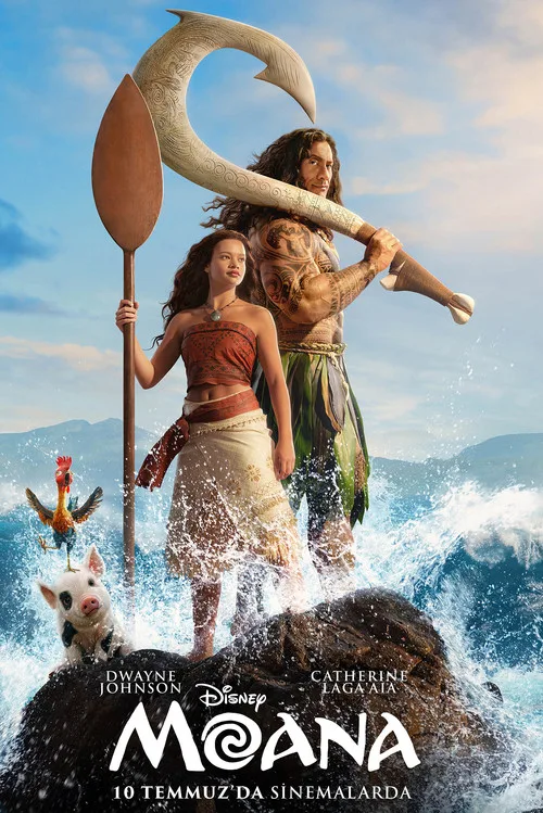 Moana film posteri
