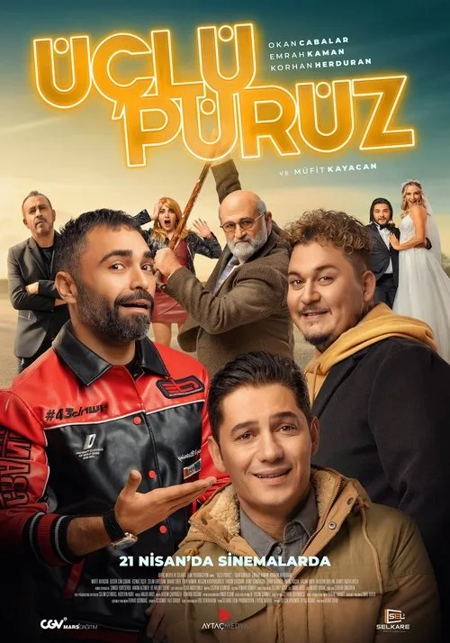 Üçlü Pürüz film posteri