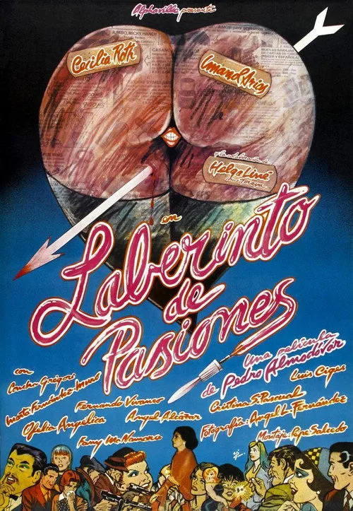 Laberinto de pasiones film posteri