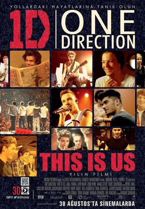 One Direction: This Is Us film posteri