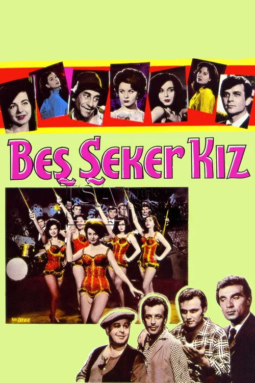 Beş Şeker Kız film posteri