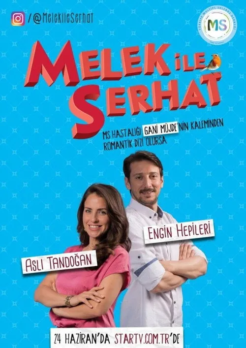 Melek ile Serhat dizi posteri