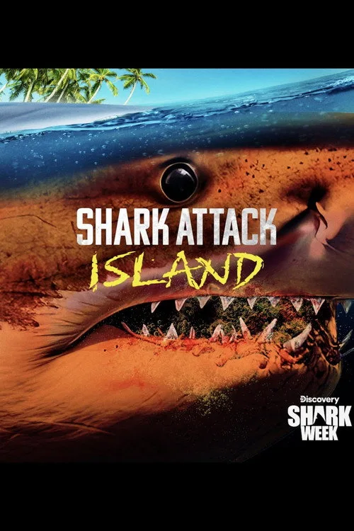 Shark Attack Island film posteri