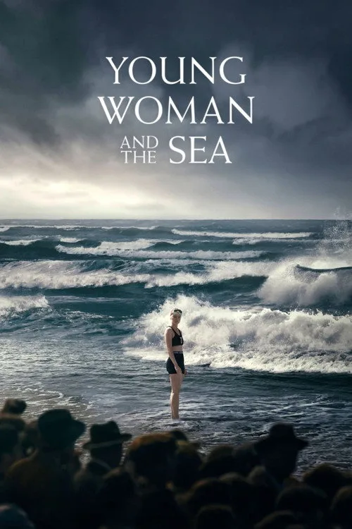 Young Woman and the Sea film posteri