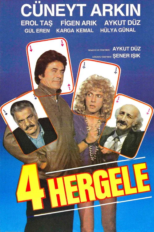 Dört Hergele film posteri