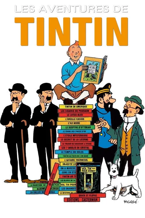 The Adventures of Tintin dizi posteri