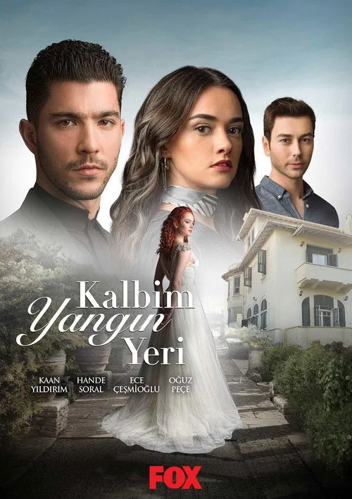 Kalbim Yangın Yeri dizi posteri