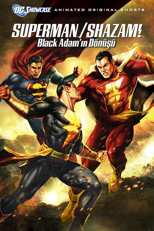 Süperman/Shazam!: Black Adam'ın Dönüşü film posteri